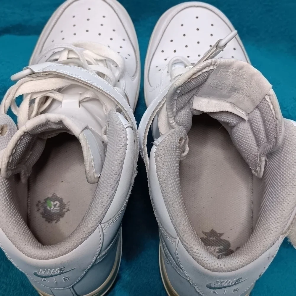 NIKE AIR FORCE 1   314195-113 Sneakers  Size 7 Y Classic 2015 White Out